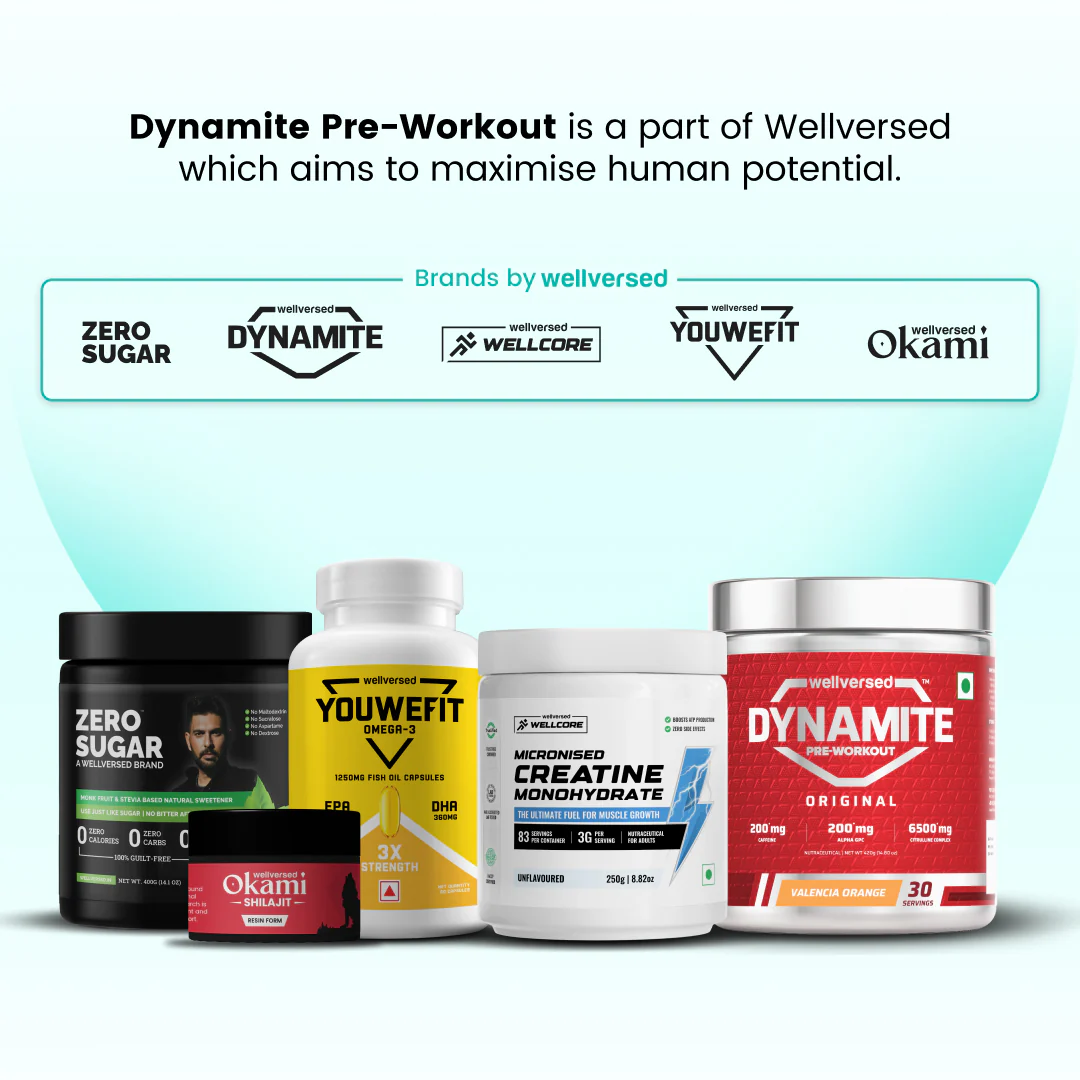 Dynamite Pre-Workout (210g, 15 Servings) | Berry Burst - Image 8