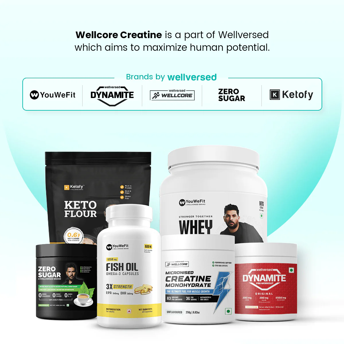 Wellcore - Unflavoured Electrolytes 200gm - Image 8